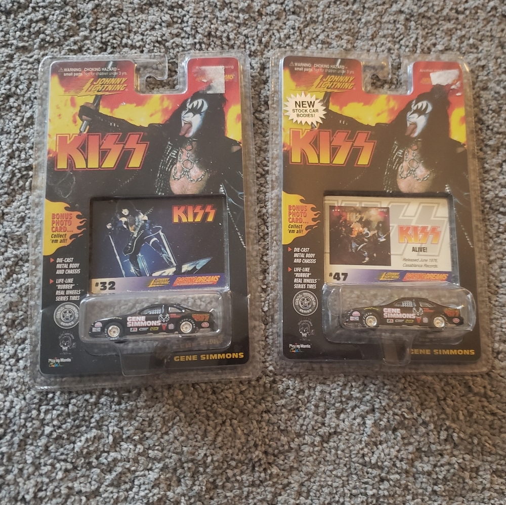 KISS collectable cars